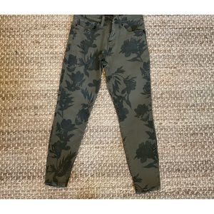 Lucky Brand Printed Ankle Pants
